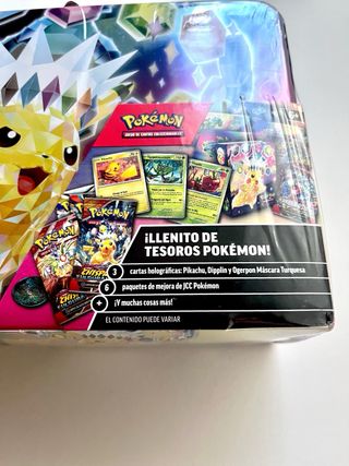 Maletín pikachu cartas tcg sobres precintado etb