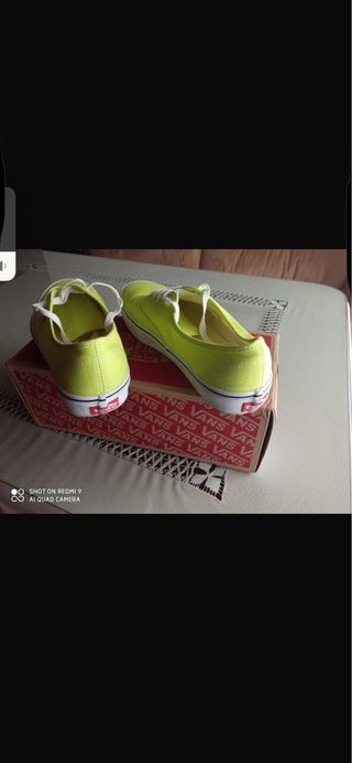 Zapatillas Vans Amarillas