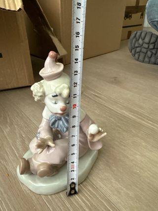 Payaso vintage porcelana 1980