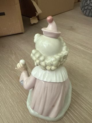 Payaso vintage porcelana 1980