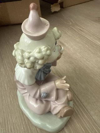 Payaso vintage porcelana 1980