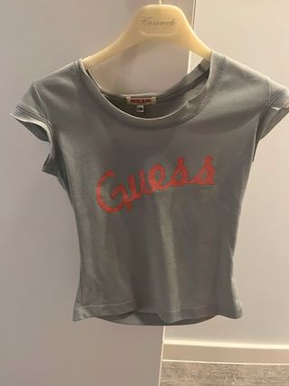 Camiseta Guess manga corta gris Talla S