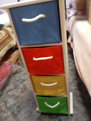 Estantería 4 Cajas 27x21x75