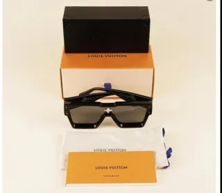 Gafas de Sol Louis Vuitton Negras y Plateadas