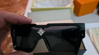 Gafas de Sol Louis Vuitton Negras y Plateadas