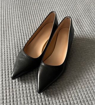 Zapatos de piel negros T37