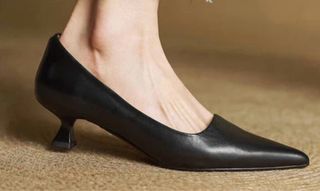 Zapatos de piel negros T37