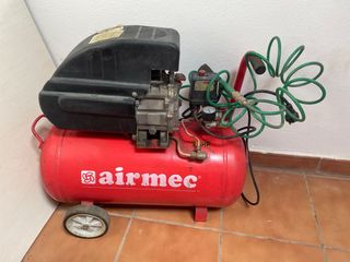 Compresor Airmec 50L 2.5hp Rojo