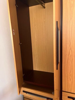 Dormitorio completo madera