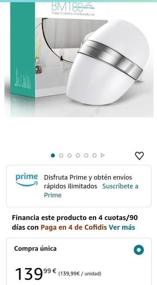 VOYOR mascarilla Led facial professional