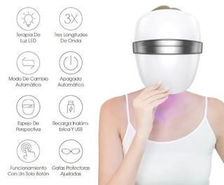 VOYOR mascarilla Led facial professional