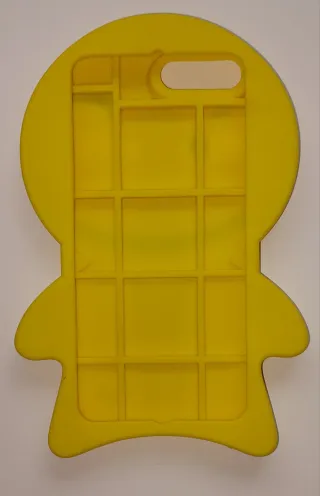 Custodia iPhone 7 Plus Gialla Emoji