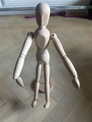 Muñeco Articulado Madera Ikea