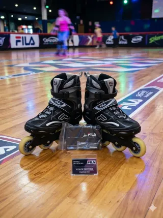 Patines en línea Fila Primo Comp Negro