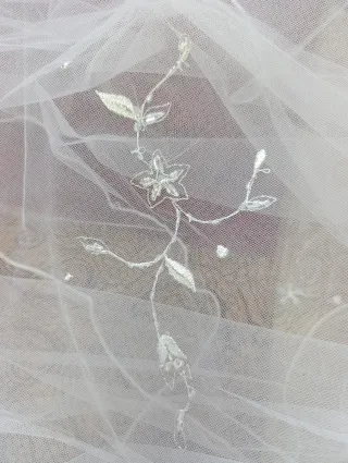 Vestido de Novia Blanco.