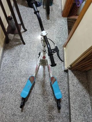 Patinete 3 ruedas azul