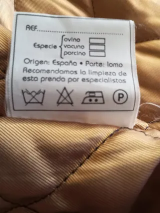 Chaquetón hombre marrón talla grande XXL