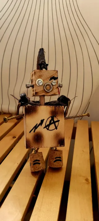 Muñeco de Madera JHONNY!!