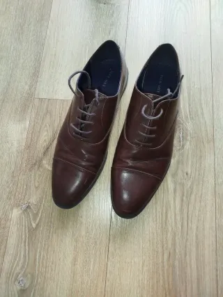 Scarpe eleganti marrone con lacci 46