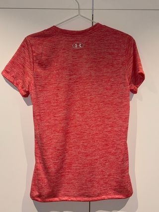 Camiseta Under Armour Mujer Rosa/Roja