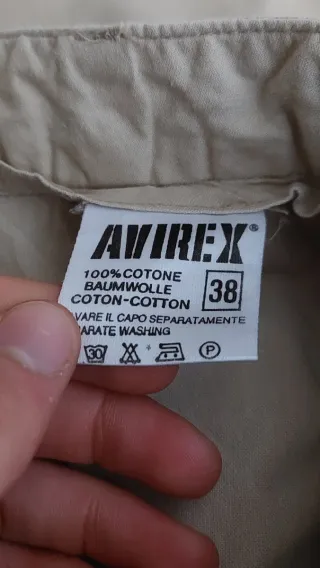 rare vintage baggy avirex chino pants