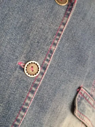 Chaqueta Blazer Jeans Azul