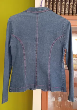 Chaqueta Blazer Jeans Azul
