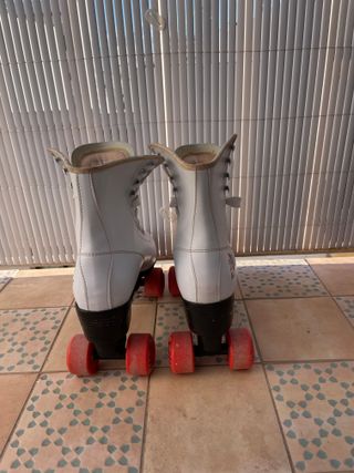 Patinetes Krafwin Clásicos Blancos Talla 40