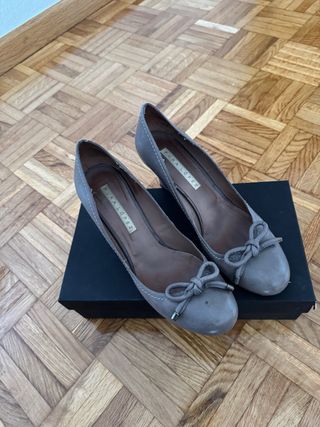 Zapatos Pura López Talla 41 Gris
