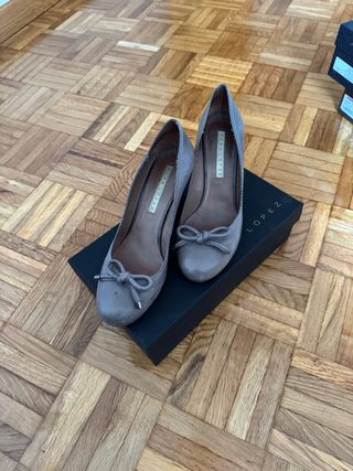 Zapatos Pura López Talla 41 Gris