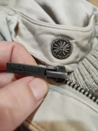 Cazadora Bershka beige