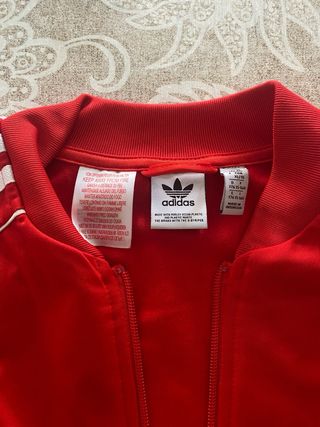 Chaqueta Adidas Roja Original
