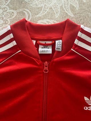 Chaqueta Adidas Roja Original