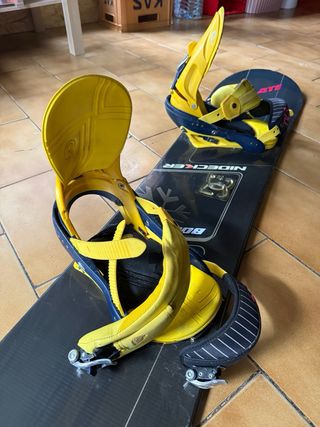 Tabla Snow Nidecker 163 + Fijaciones Burton