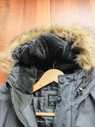 Parka Billabong Adventure Negra Impermeable