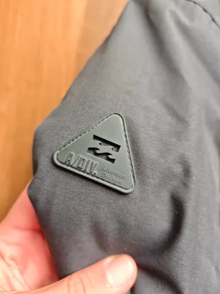 Parka Billabong Adventure Negra Impermeable