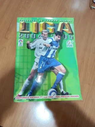 Colección Cromos Oficial Liga 2004-2005 completo