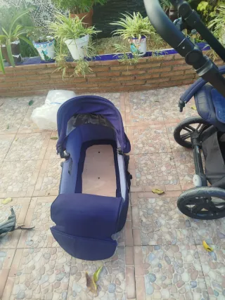 Carrito de bebé Jane azul Con capazo 35€