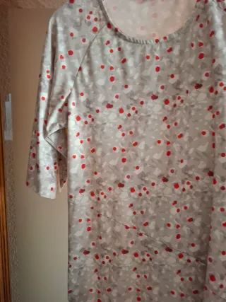 Vestido premamá estampado