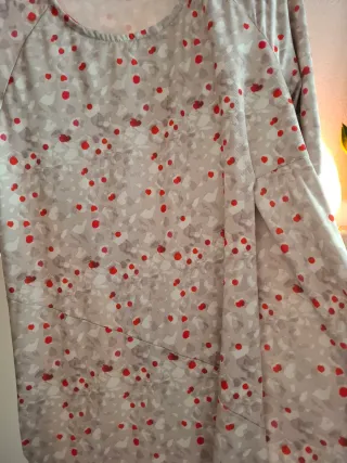 Vestido premamá estampado
