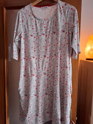 Vestido premamá estampado