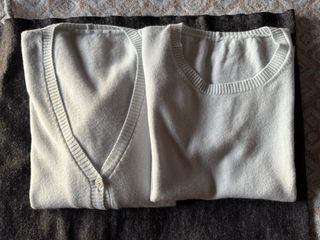 Gemelli lana azzurro chiaro