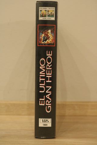 Película VHS El Último Gran Héroe, Schwarzenegger