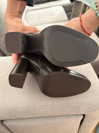 Botas altas Zara marrones sin estrenar