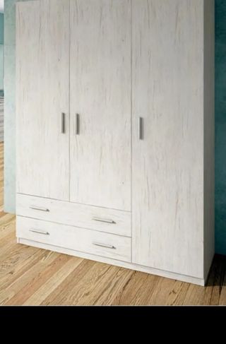Armario 3 puertas y 3 cajones