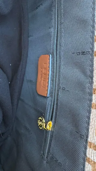 Bolso Fendi Beige y Marrón