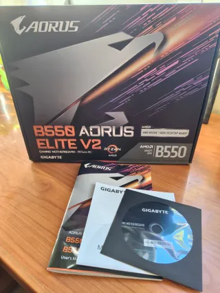 Placa Base Gigabyte B550 Aorus Elite V2