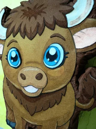 Piñata buey patufet