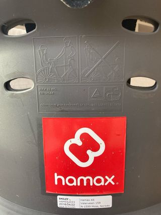 Silla infantil para bicicleta Hamax Smiley