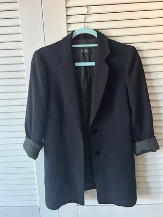 Blazer negro elegante